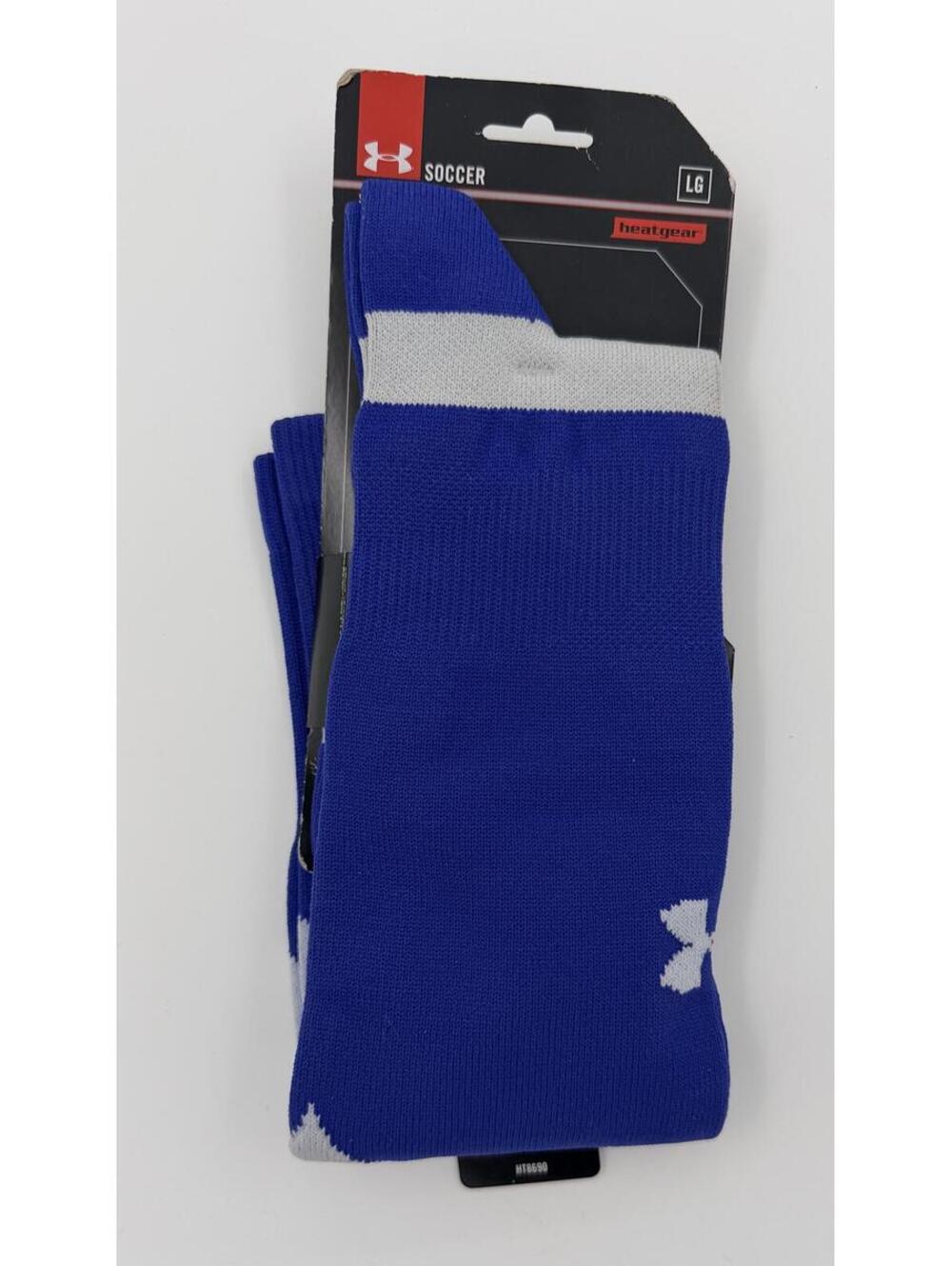 Under Armour UA Team UA 3494 OTC Soccer Socks Large Royal - Picture 2 of 3